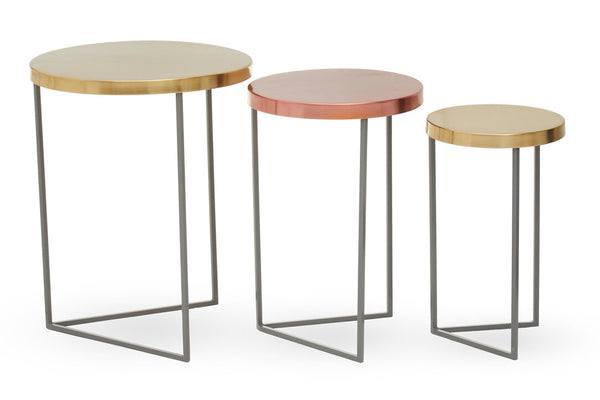 Kobra Set Of Three Tables – Xshowhome furniture