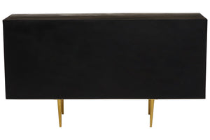 Sipari 4 Door Mango Wood Sideboard detail image – Xshowhome furniture