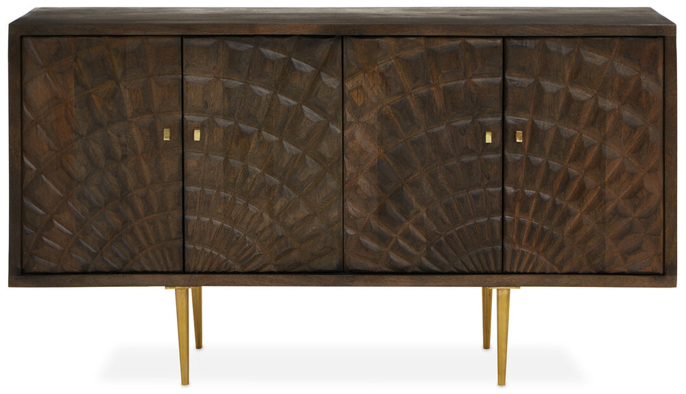 Sipari 4 Door Mango Wood Sideboard – Xshowhome furniture