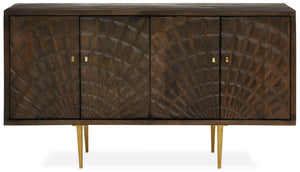 Sipari 4 Door Mango Wood Sideboard – Xshowhome furniture