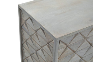 Siro 4 Door Mango Wood Sideboard detail image – Xshowhome furniture