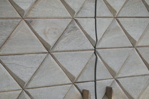 Siro 4 Door Mango Wood Sideboard detail image – Xshowhome furniture