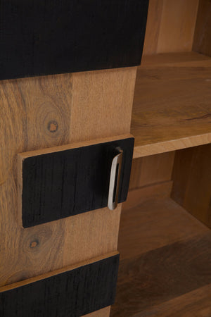 Salem 4 Door Mango Wood Sideboard detail image – Xshowhome furniture