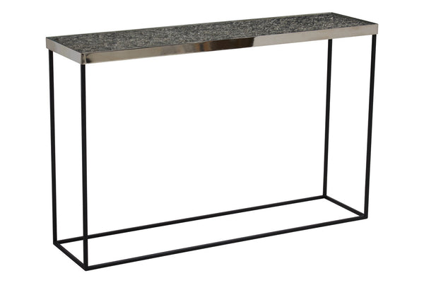 Akola Silver Console Table detail image – Xshowhome furniture