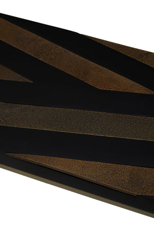 Aris Black And Gold Console Table detail image – Xshowhome furniture