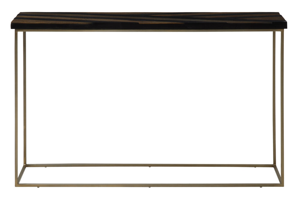 Aris Black And Gold Console Table – Xshowhome furniture