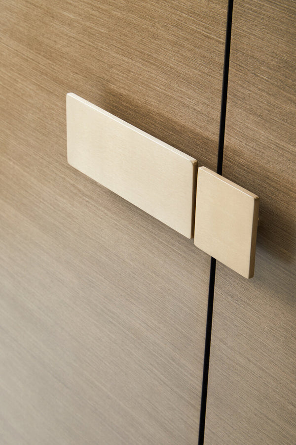 Davoli Black And Grey Sideboard detail image – Xshowhome furniture