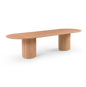 Lantine 320 Dining Table - Pill Shaped - Ash Oak - Tommy Franks