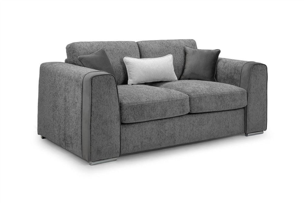 Naples Sofa Grey 2 Seater - Xshowhome