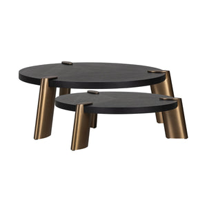 Coffee table Alexander Jones charcoal (Brody) (Set of 2)