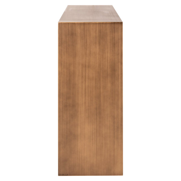 Console Alexander Jones brushed gold (Lugano)