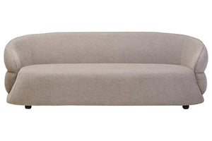 Daphne Taupe Chenille Three Seater Sofa detail image – Xshowhome furniture