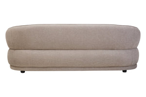 Daphne Taupe Chenille Three Seater Sofa detail image – Xshowhome furniture