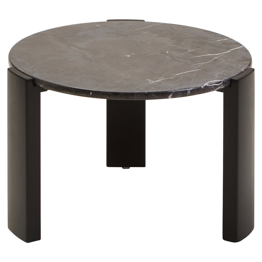 Palermo Round Black Marble Top Small Coffee Table – Xshowhome furniture