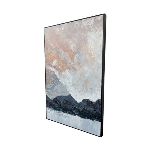 Winter Morning - Oil painting - Tommy Franks