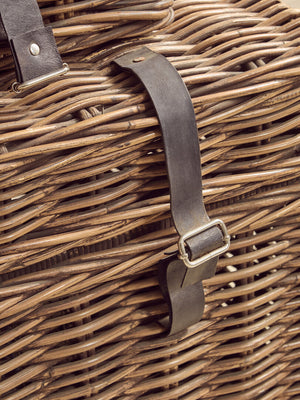 Argento Brown Rattan Storage Trunks- set of 2 detail image – Xshowhome furniture