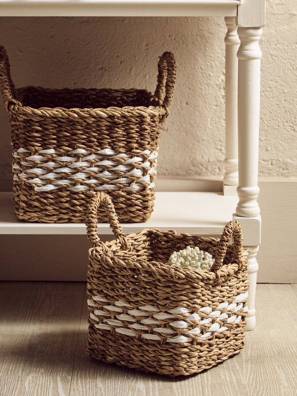 Argento Brown Rattan Storage Trunks -Set of 3 – Xshowhome furniture