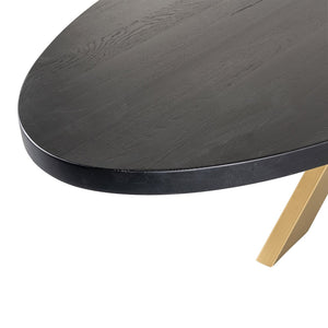 Dining Table Watson 235 Incl. Spider Leg Gold (black) – Richmond Interiors