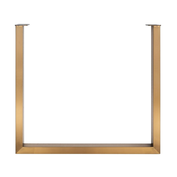 Dining Table Set U – Leg Brushed Gold (brushed Gold) – Richmond Interiors