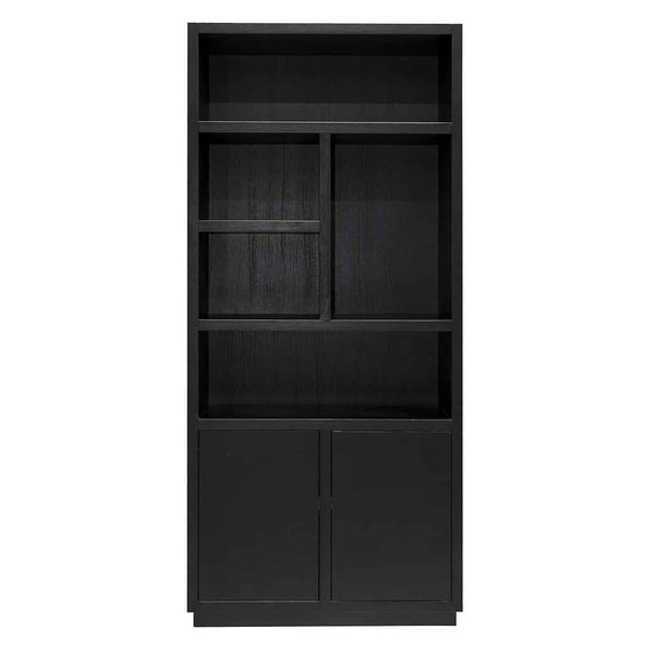 Display Cabinet Oakura 2 – Doors (black) – Richmond Interiors