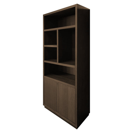 Display cabinet Oakura 2-doors (Brown)