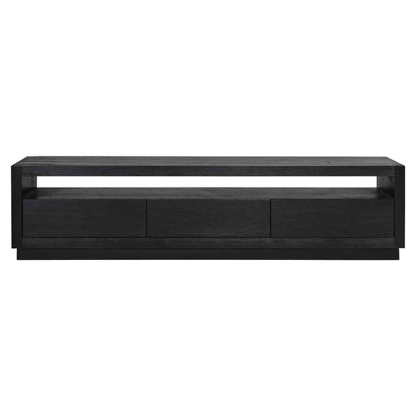 TV Cabinet Oakura 3 – Drawers (black) – Richmond Interiors
