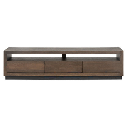 TV cabinet Oakura 3-drawers (Brown)