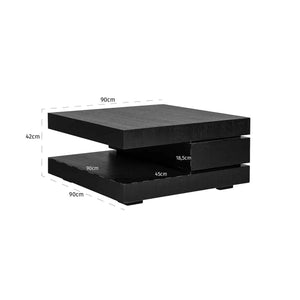 Coffee Table Oakura Blok C (black) – Richmond Interiors