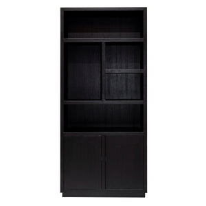 Display Cabinet Oakura 2 – Doors (black) – Richmond Interiors