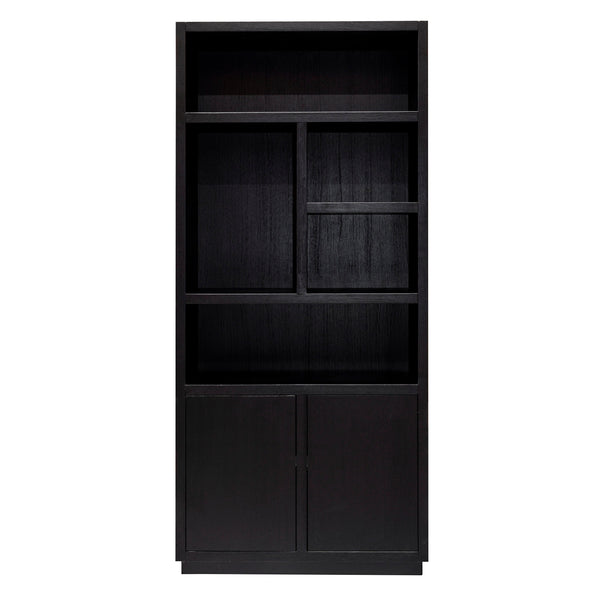 Display Cabinet Oakura 2 – Doors (black) – Richmond Interiors