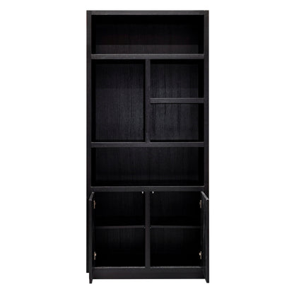 Display cabinet Oakura 2-doors (Black)- Richmond Interiors