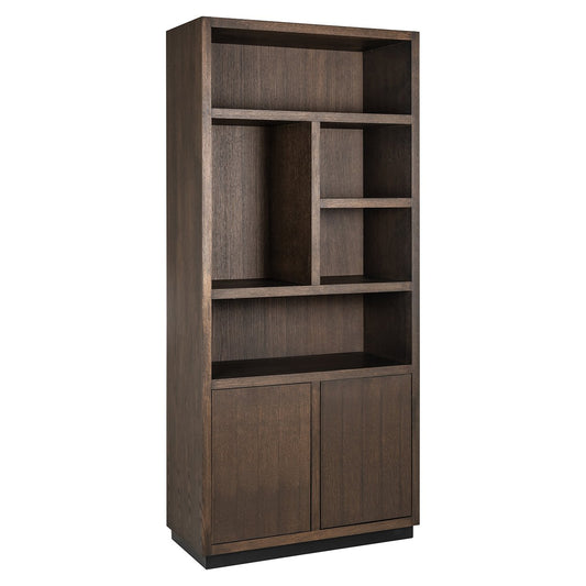 Display cabinet Oakura 2-doors (Brown)