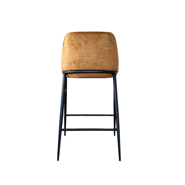 Vai Barstool - Bella Velour Amber - Tommy Franks
