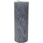 Libra Light Grey Rustica Pillar Candle 7x19cm