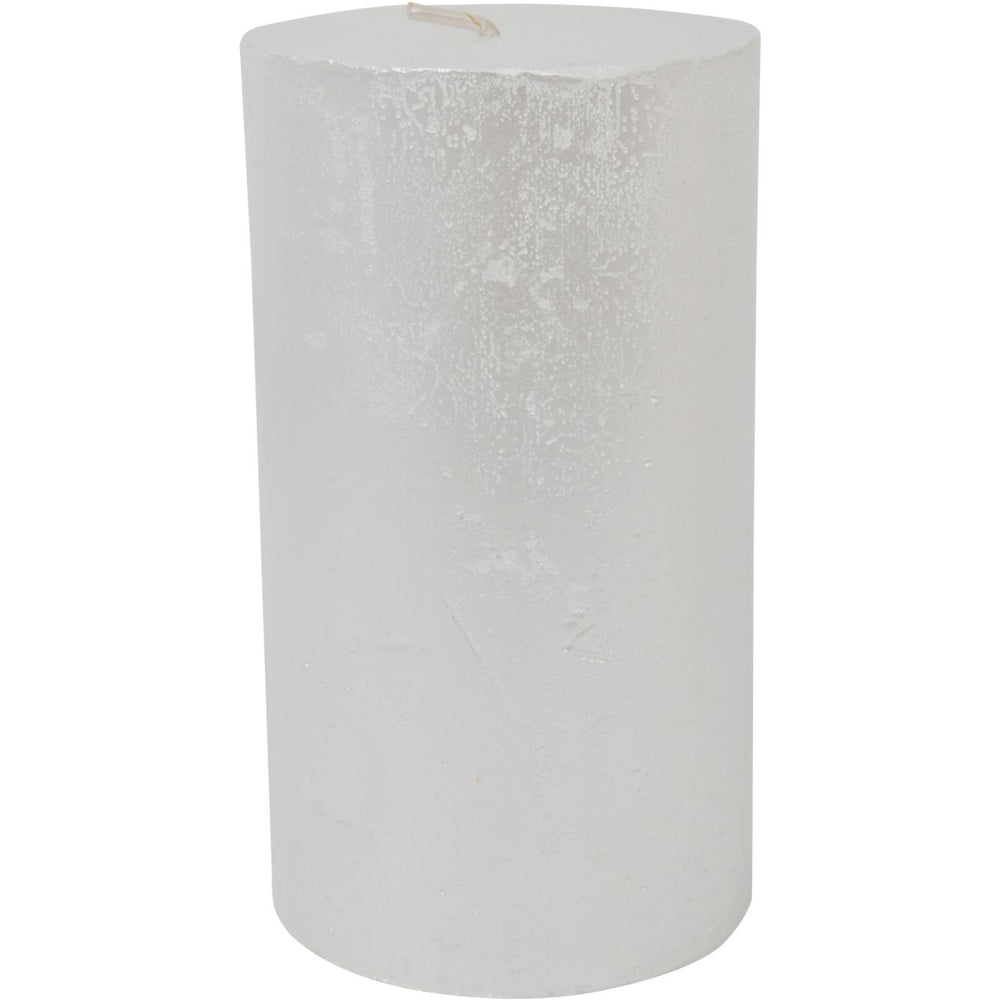 Pearl Rustica Pillar Candle 7x12cm by Libra