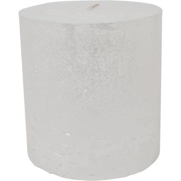 Pearl Rustica Pillar Candle 10x10cm by Libra