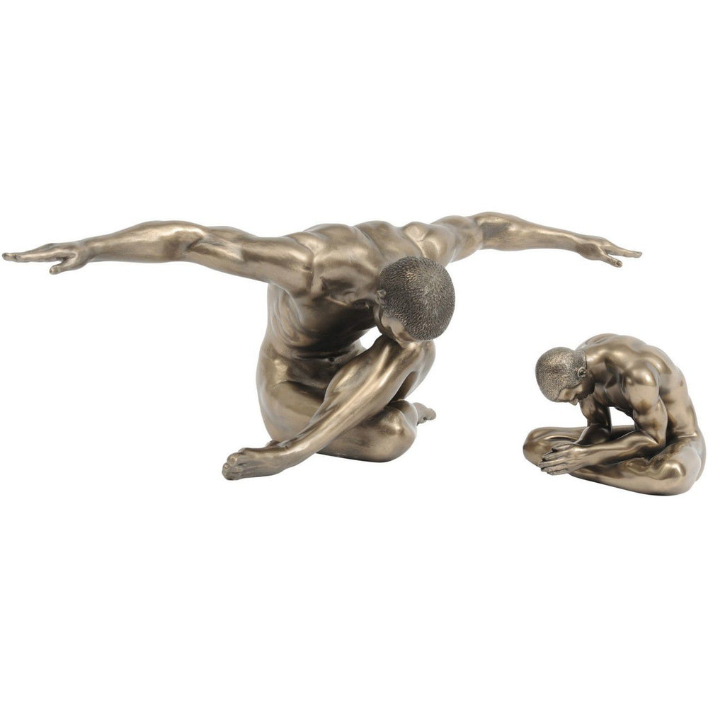 Keswick Meditating Man Sculpture by Libra