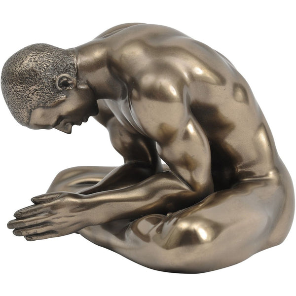 Keswick Meditating Man Sculpture by Libra