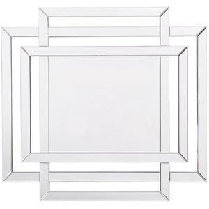 Farley Tri Rectangle Frame Mirror by Libra