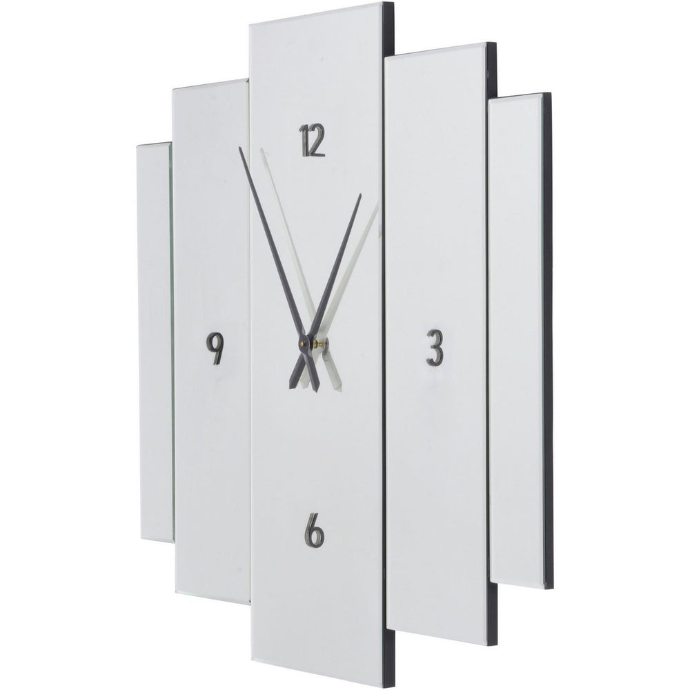 Aruna Modern Mirrored Wall Clock by Libra