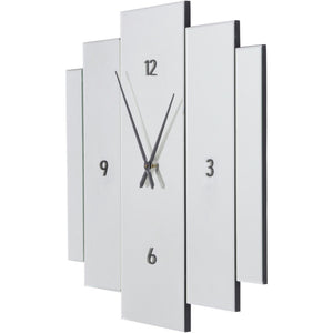 Aruna Modern Mirrored Wall Clock by Libra, image 2