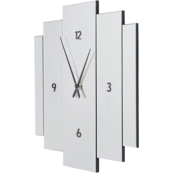 Aruna Modern Mirrored Wall Clock by Libra, image 2