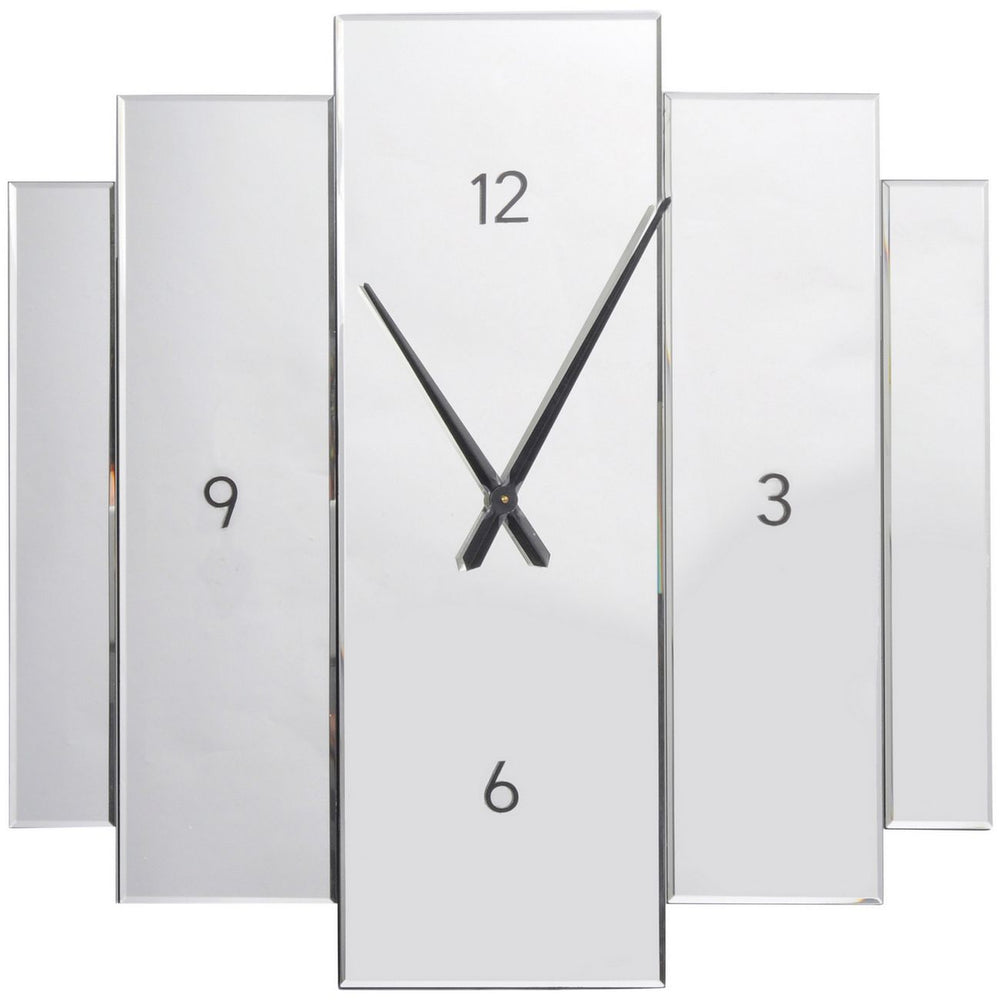 Aruna Modern Mirrored Wall Clock by Libra