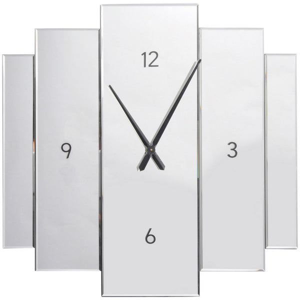 Aruna Modern Mirrored Wall Clock by Libra