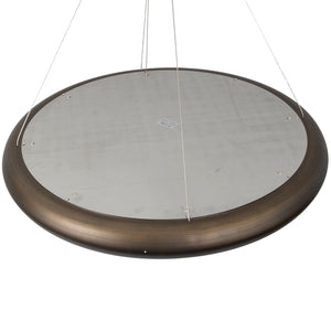 Small Gold Ring Chandelier 80cm by Libra, image 3