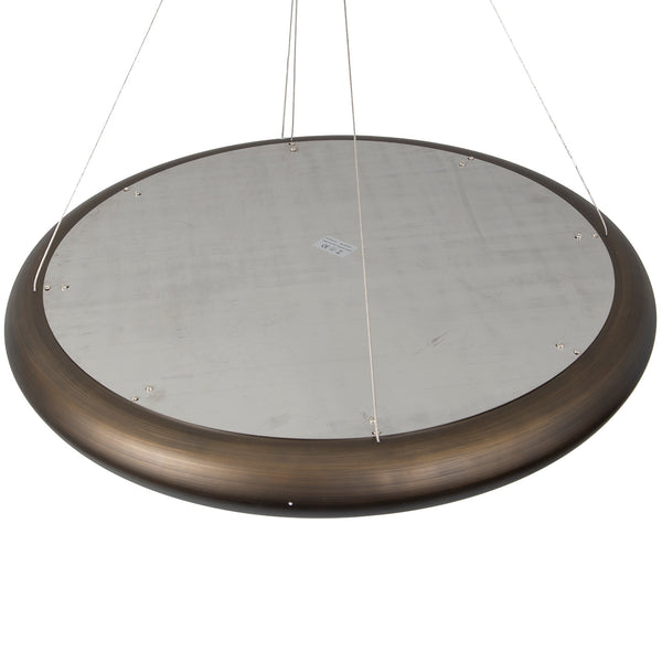Small Gold Ring Chandelier 80cm by Libra, image 3