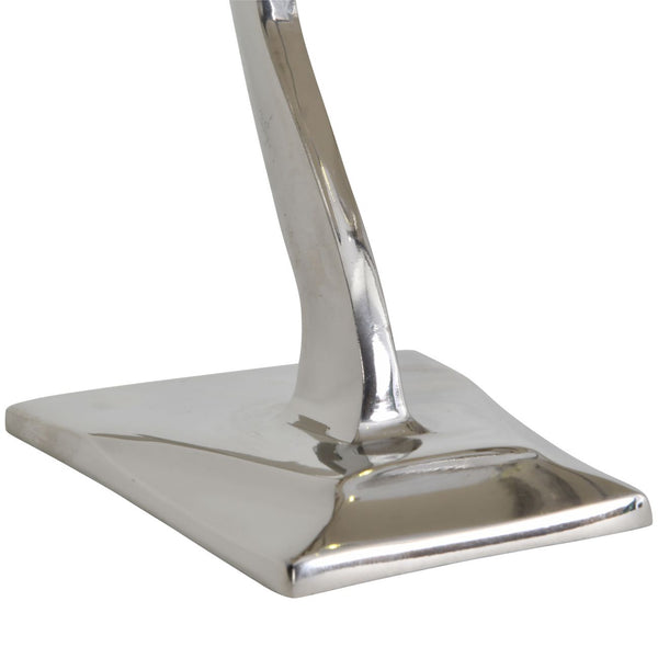 Turboprop Silver Aluminium Aeroplane Sculpture by Libra, image 5