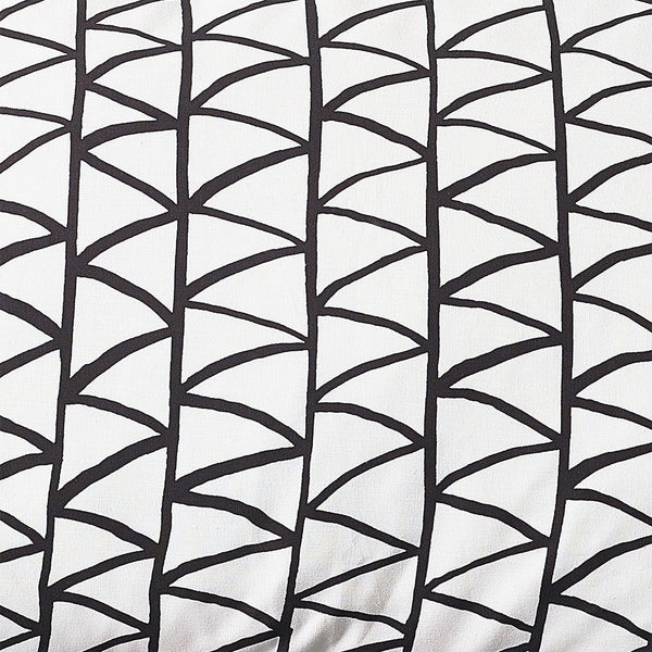 Arizona Double Duvet Set White/Black - Riva