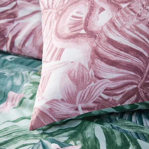 Medinilla Single Duvet Set Mint/Lilac - Riva