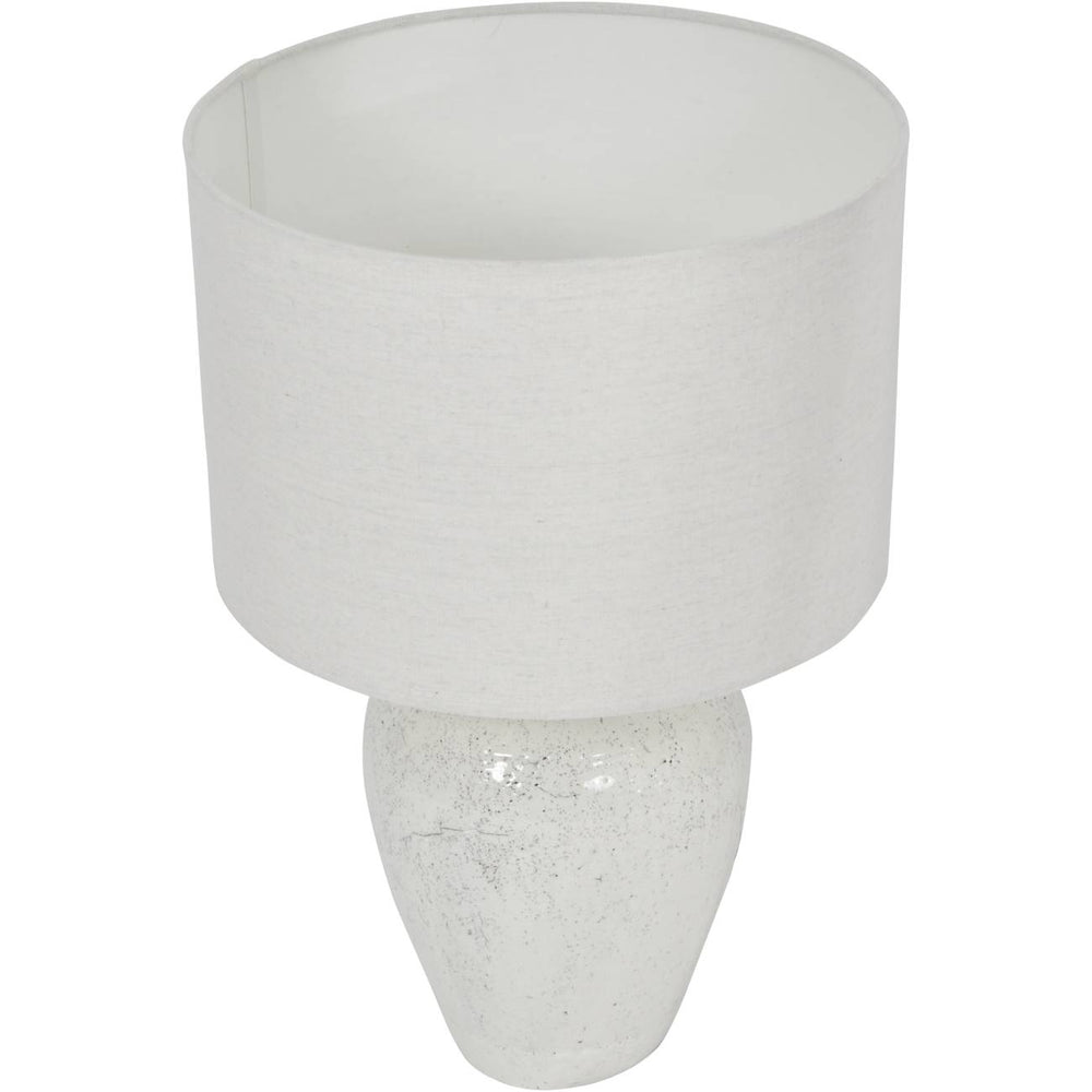 Speckle Glazed Table Lamp with Shade by Libra